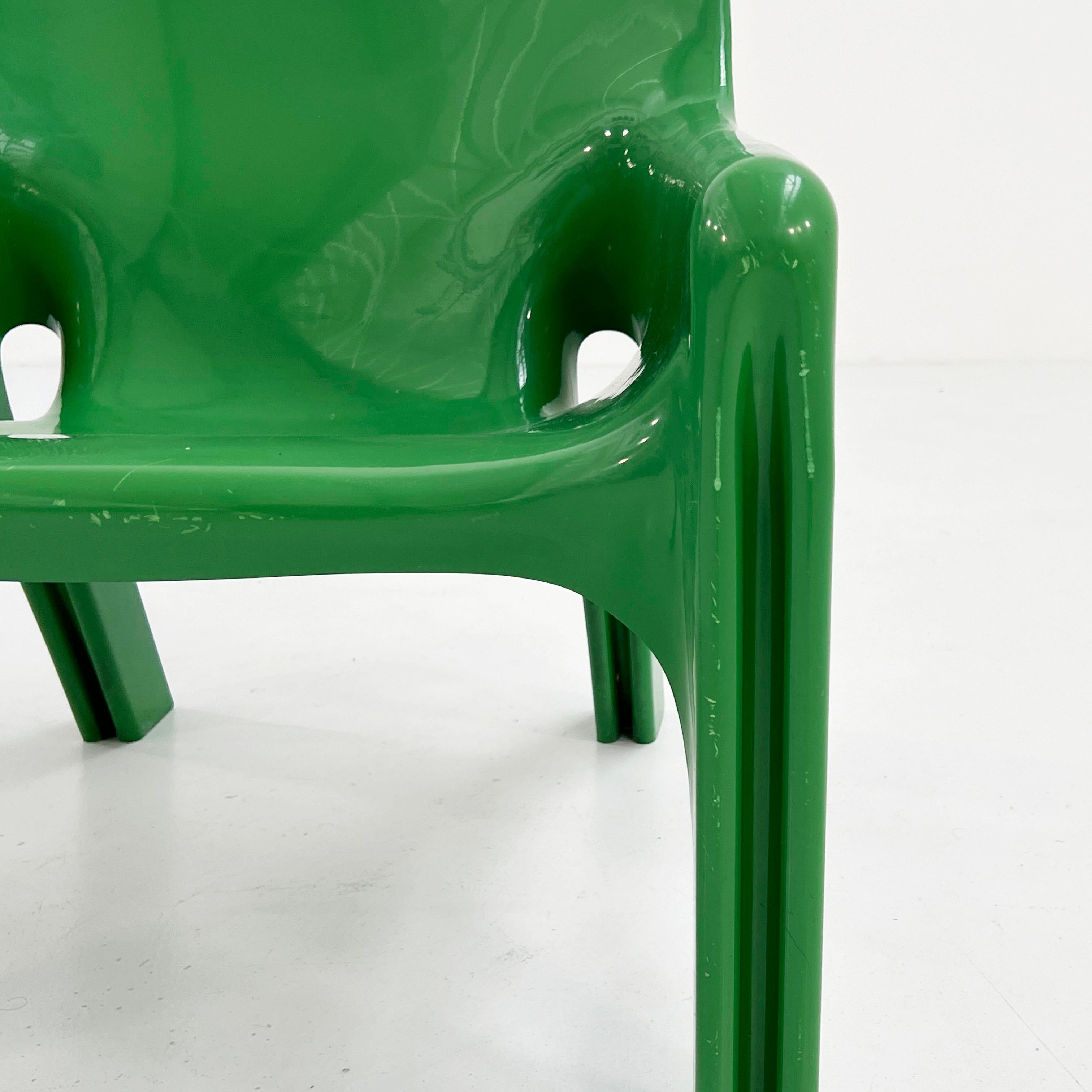 Green Vicario Lounge Chair by Vico Magistretti for Artemide, 1970s 2