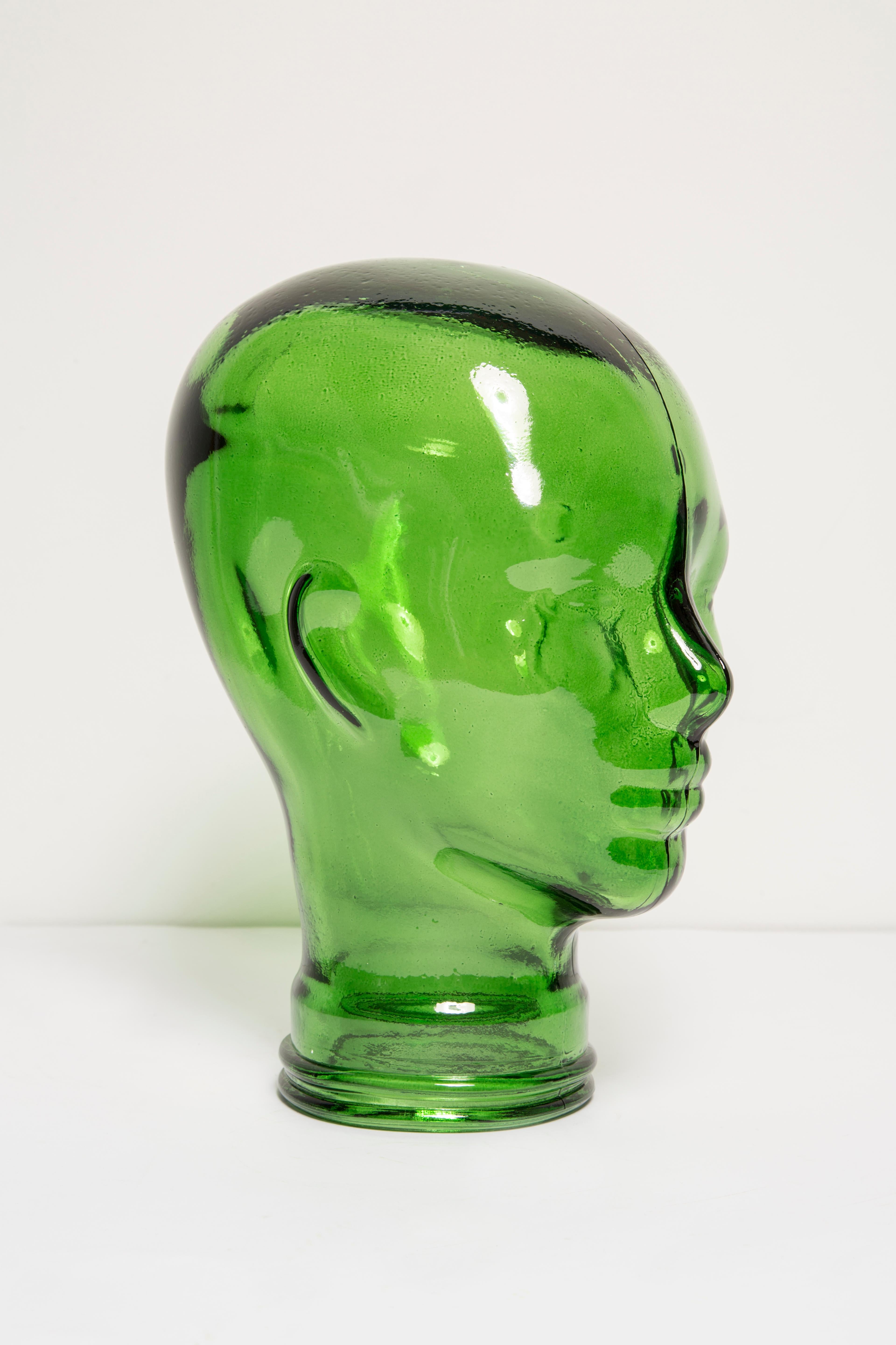 glass head mannequin