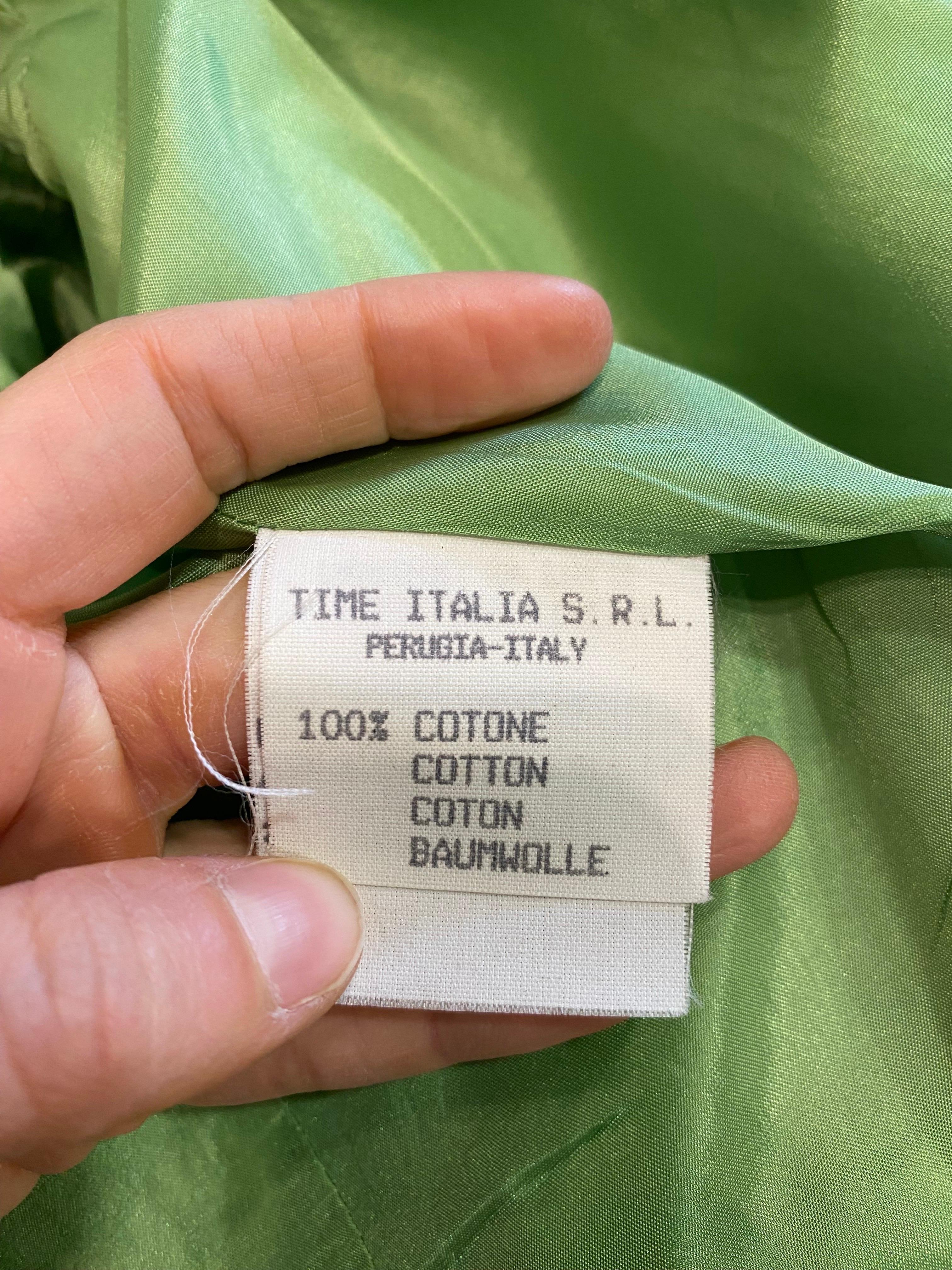 Green vintage Mugler Jacket For Sale 2