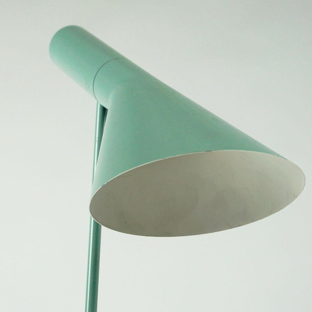 Green Visor Floor Lamp by Arne Jacobsen for Louis Poulsen, Denmark 3