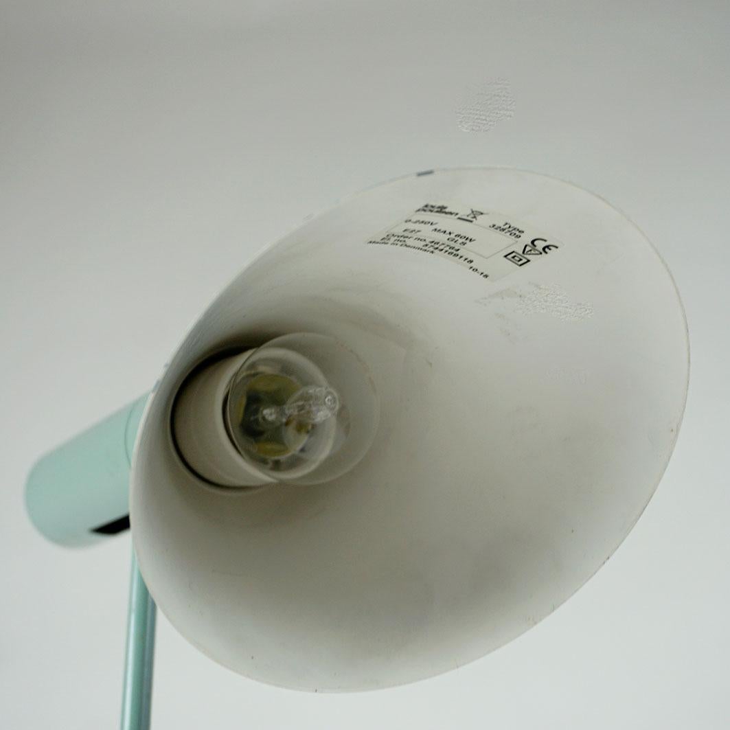 Lacquered Green Visor Floor Lamp by Arne Jacobsen for Louis Poulsen, Denmark