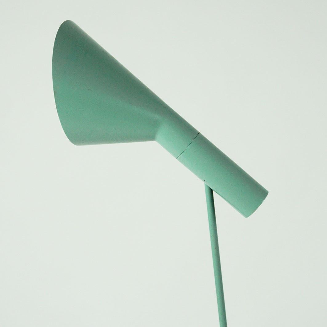 Mid-20th Century Green Visor Floor Lamp by Arne Jacobsen for Louis Poulsen, Denmark