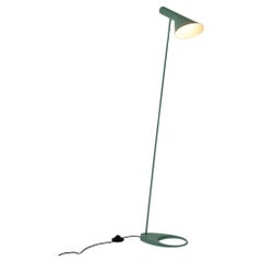 Green Visor Floor Lamp by Arne Jacobsen for Louis Poulsen, Denmark