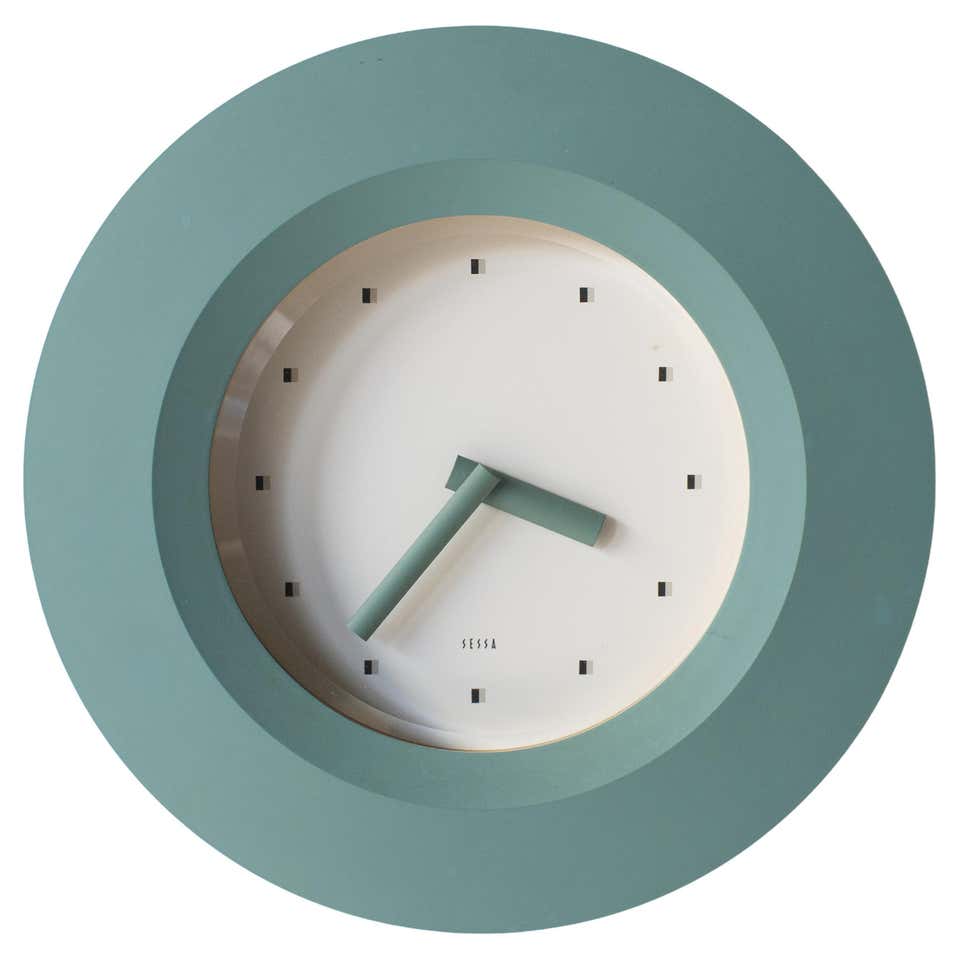 Menphis Design Clock Memphis Design Clock - 30 For Sale on 1stDibs | memphis clock, memphis ...