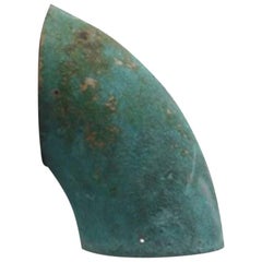 Applique verte en bronze créée par l'Atelier Boucquet
