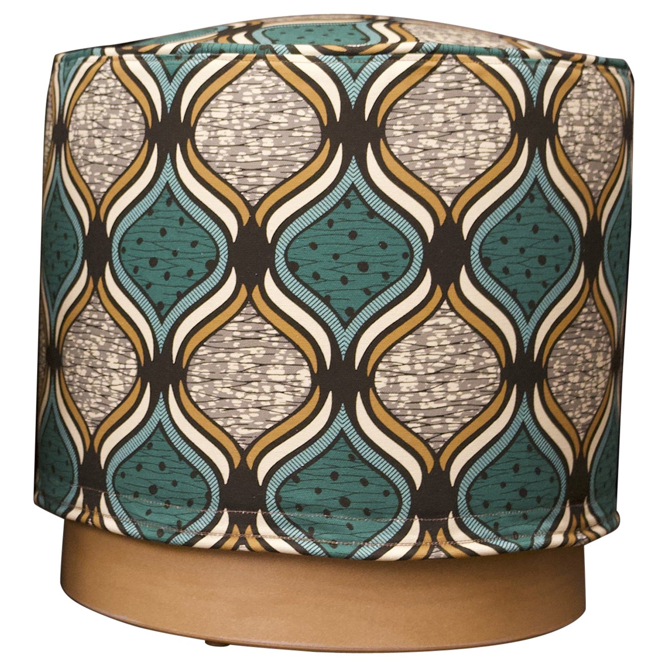 Pouf Mara Masai de Green Waves par Lorenza Bozzoli