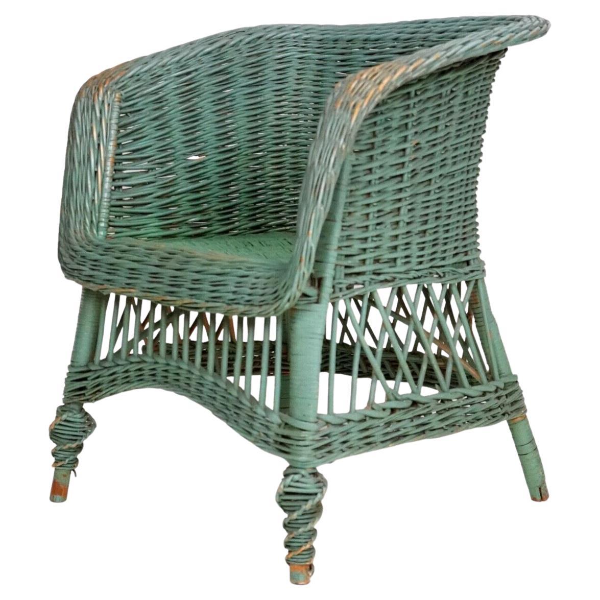 Victorian Wicker Chair at 1stDibs victorian rattan furniture