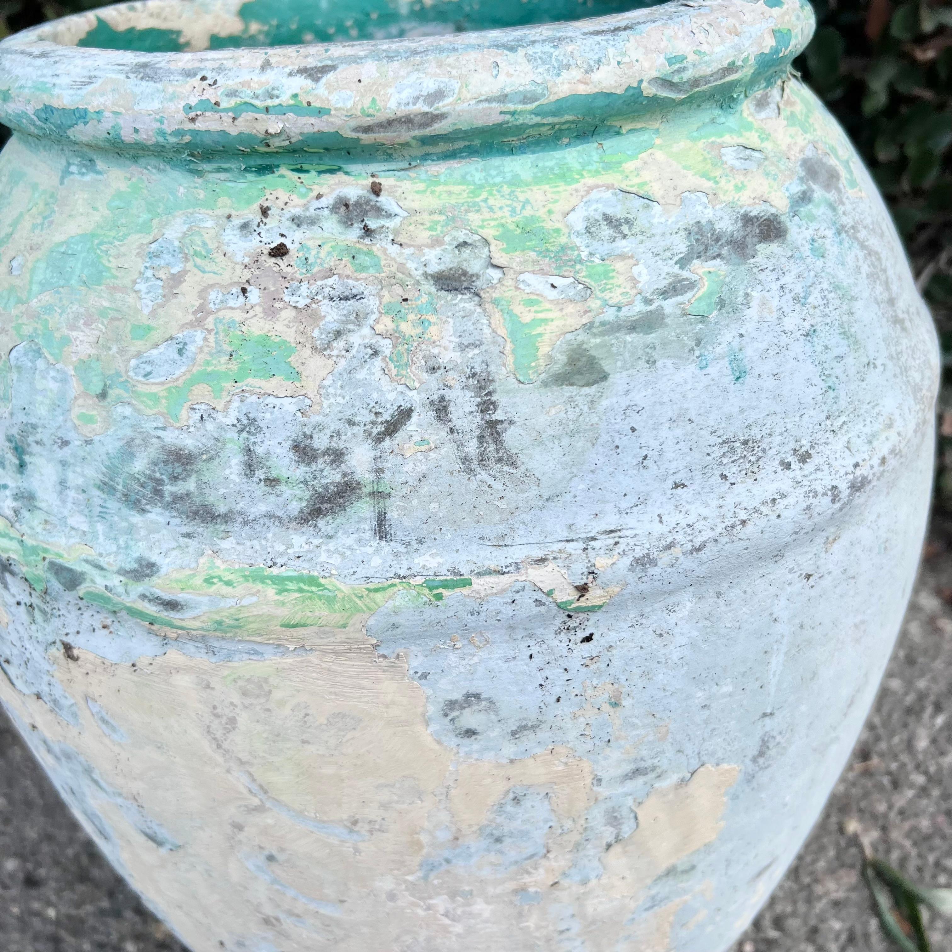 Green Willy Guhl Concrete Urn, 1960s Switzerland For Sale 1