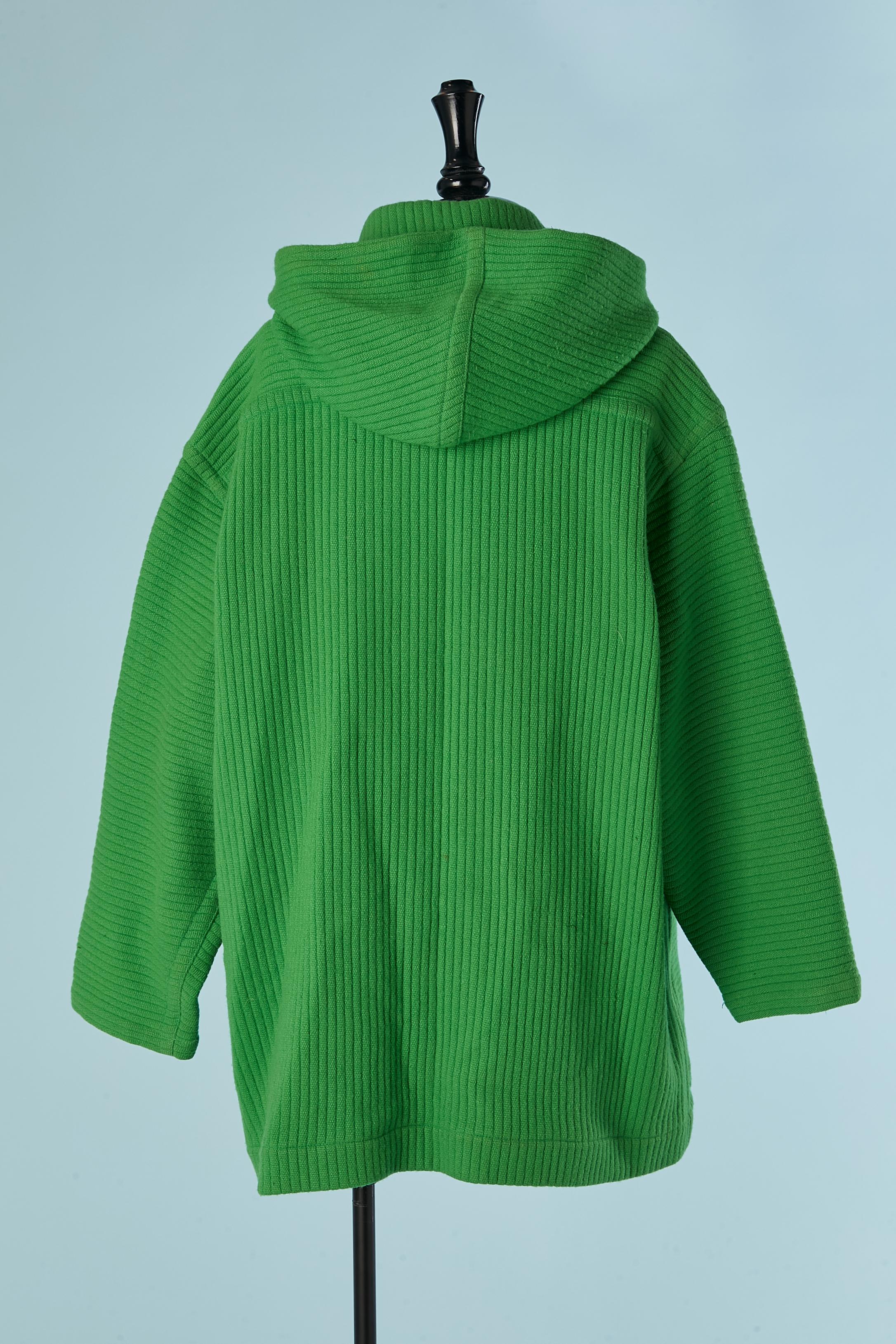 da uomo o donna Montgomery in lana verde con cappuccio CHANTAL THOMASS in vendita