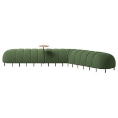 Green Worm Bench V by Clap Studio