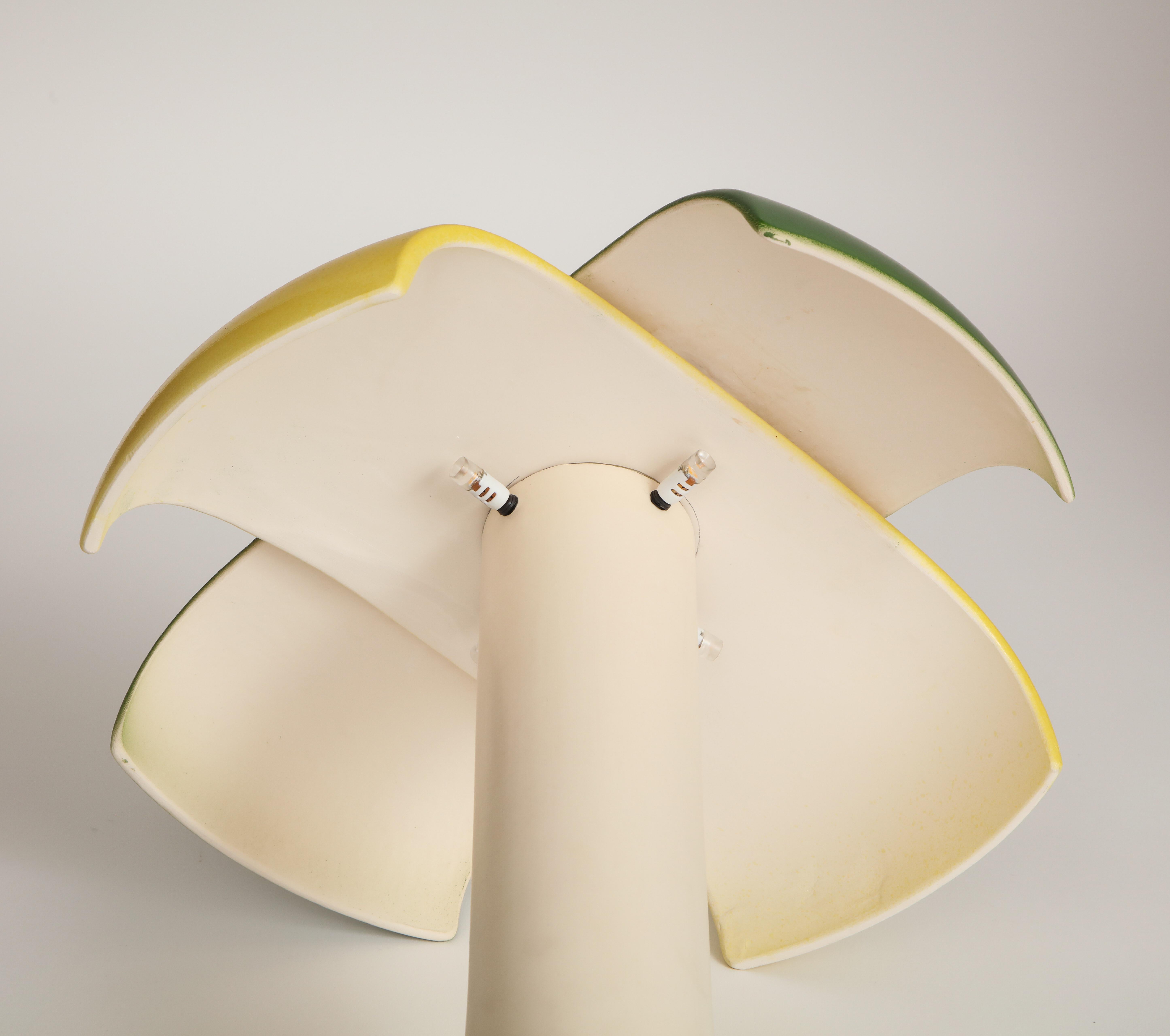 Schreibtischlampe in Grün und Gelb von Jos Devriendt 8