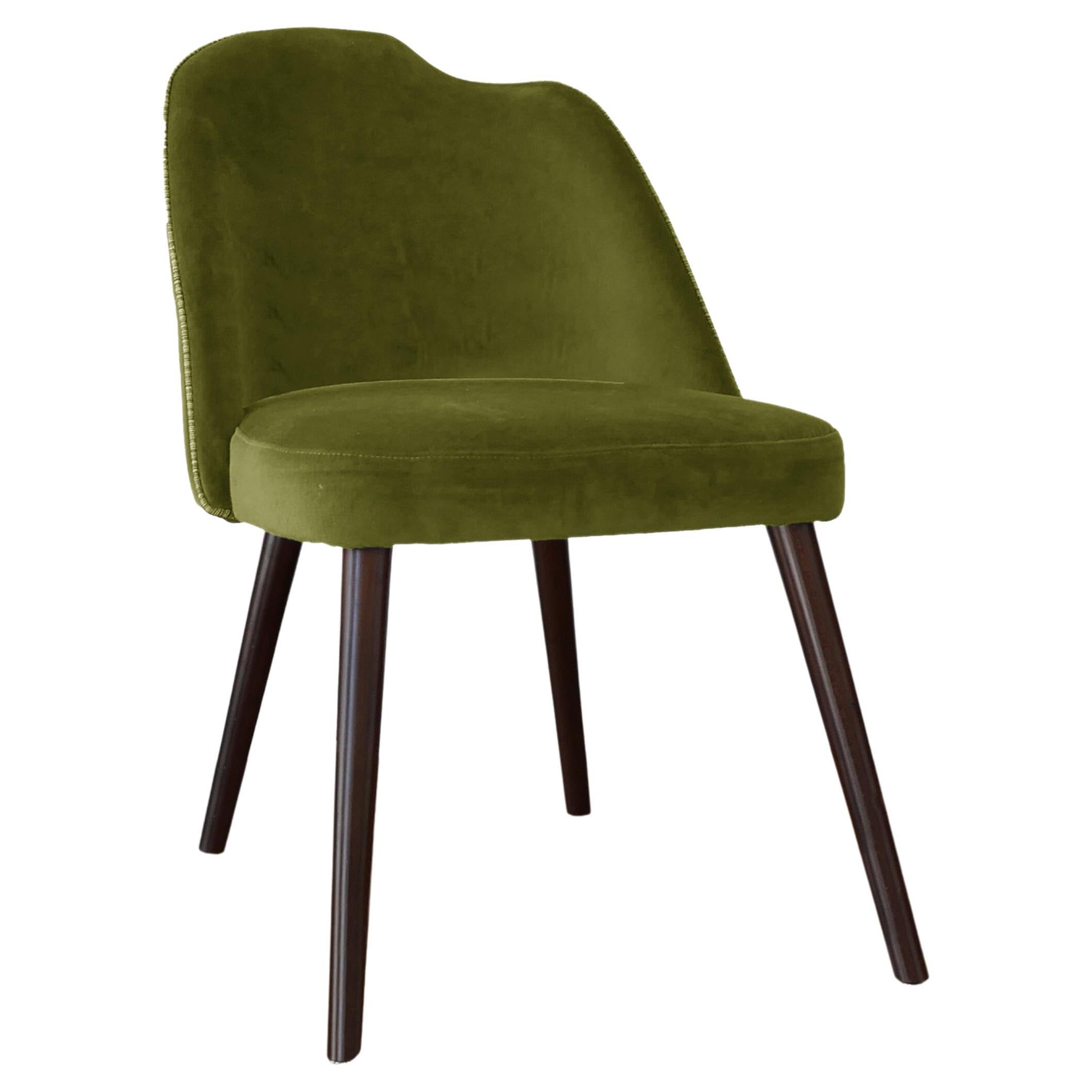 Green Yves Chair by Dovain Studio For Sale