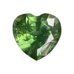 Green Zircon 3.80 Carat Unheated Gemstone