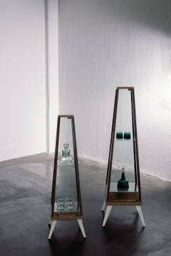 Greenapple Cabinet, Letizia Cabinet, Set of 2, Handmade in Portugal