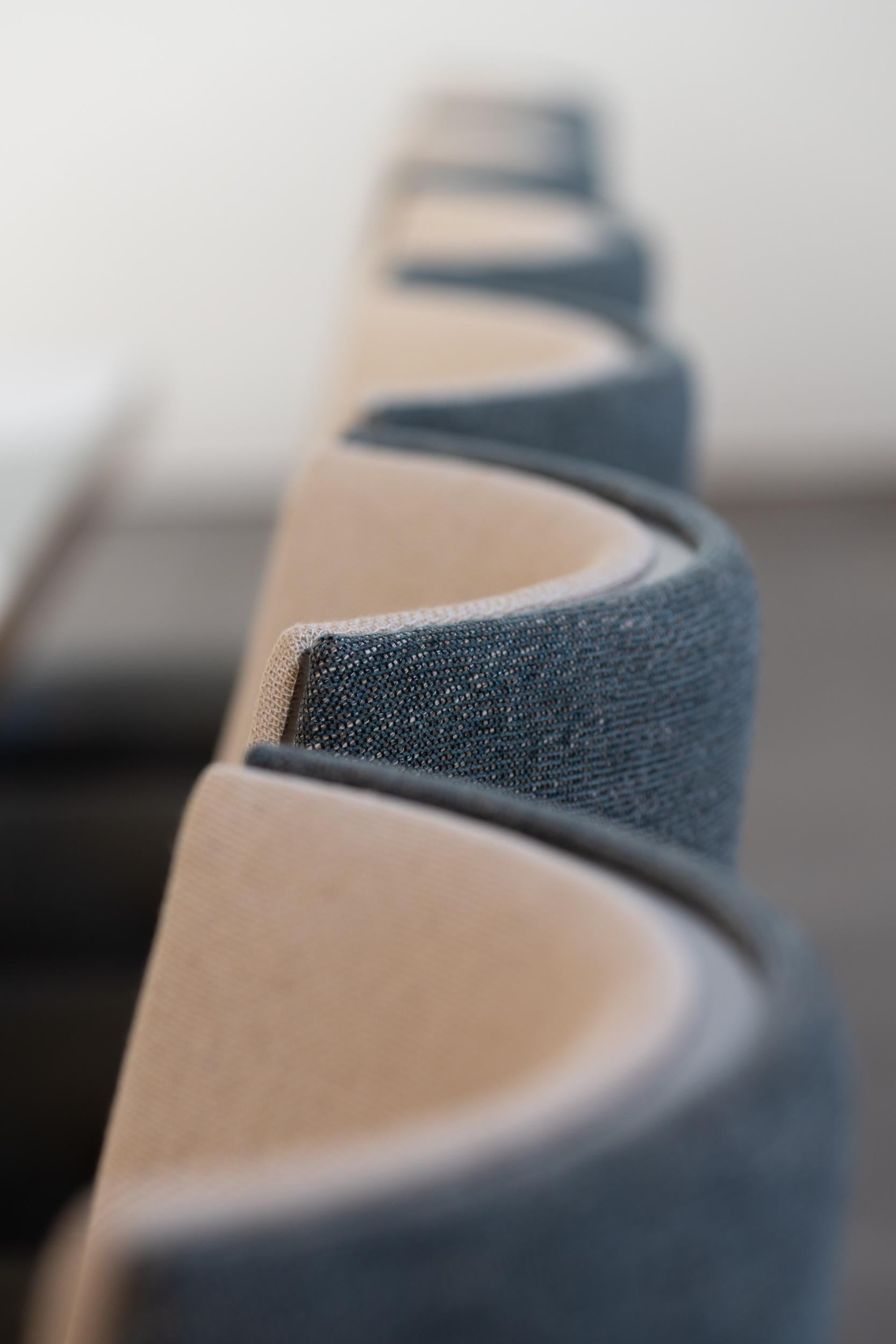 Chêne Ensemble de chaises de salle à manger modernes De Castro/6, tissées, fabriquées à la main au Portugal par Greenapple en vente
