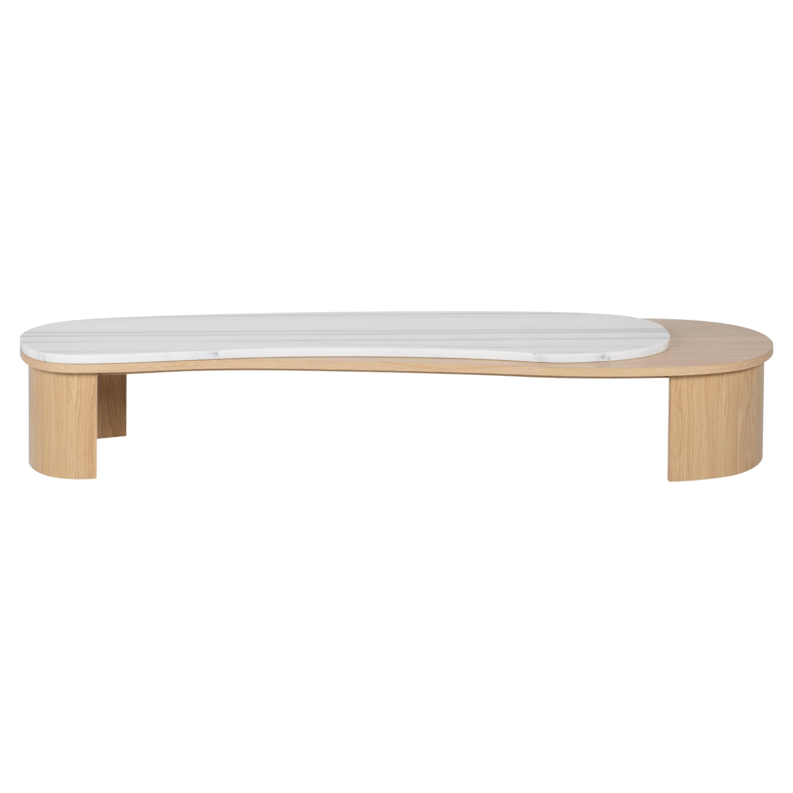 Armona coffee table, Contemporary Collection, Handcrafted in Portugal - Europe by Greenapple.

Designed by Rute Martins for the Contemporary Collection, the Armona modern coffee table pays homage to the natural beauty and organic lines of Armona