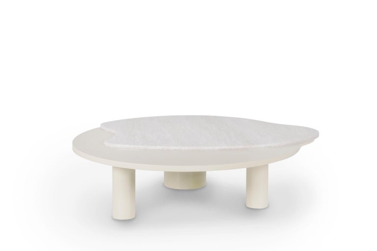Greenapple Coffee Table, Bordeira Coffee Table, Marble Top, Handmade in Portugal For Sale 10