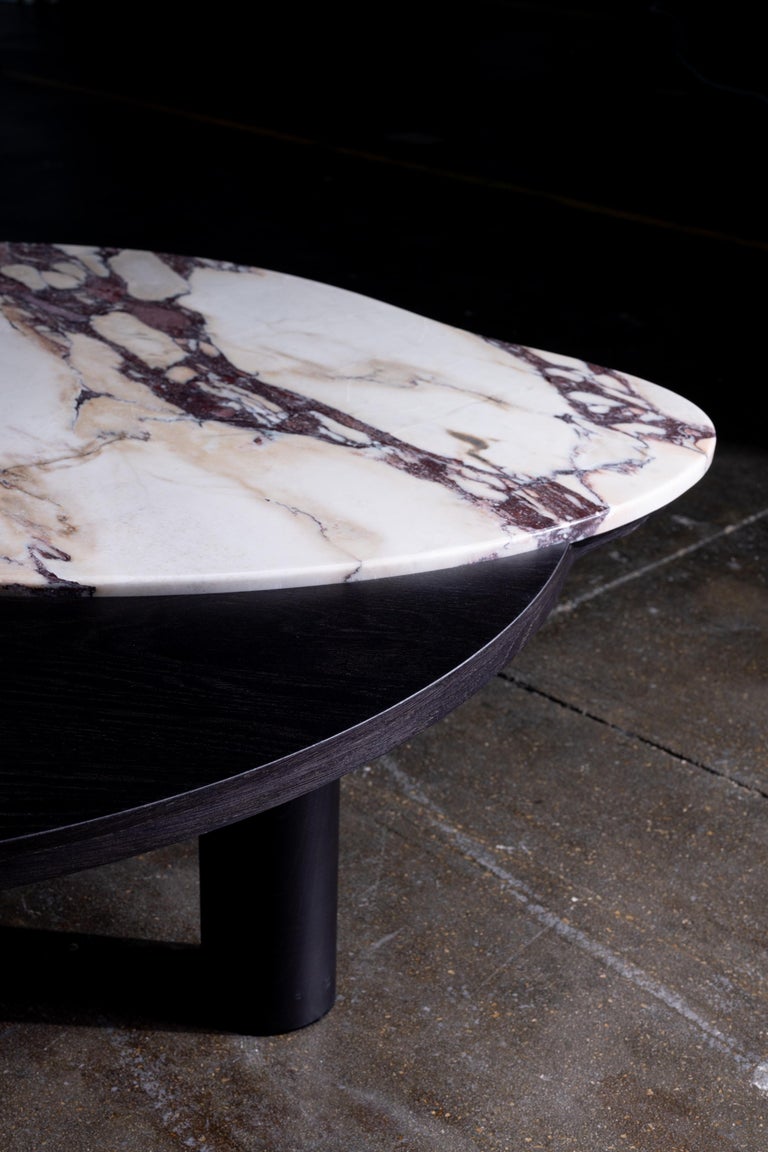 Greenapple Coffee Table, Bordeira Coffee Table, Marble Top, Handmade in Portugal For Sale 1
