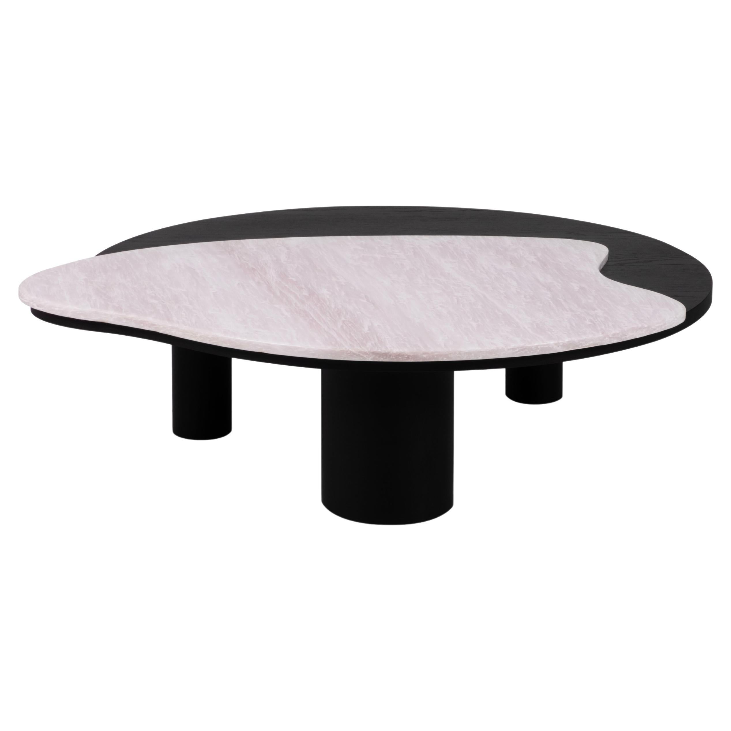 Organic Modern Bordeira Coffee Tables Marble Handmade in Portugal by Greenapple For Sale 5