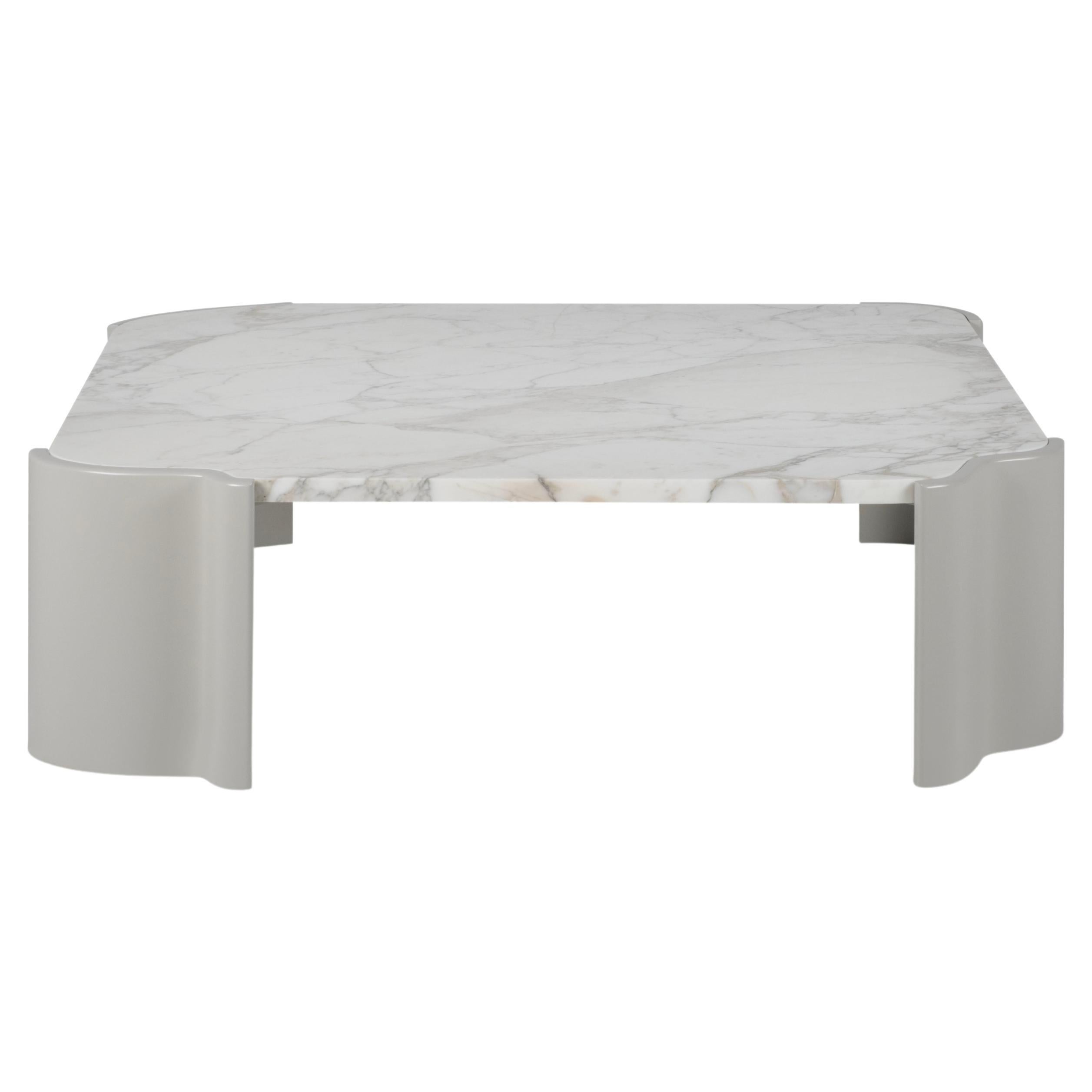 Modern Salemas Coffee Tables Statuary Marble Handmade in Portugal by Greenapple For Sale 9