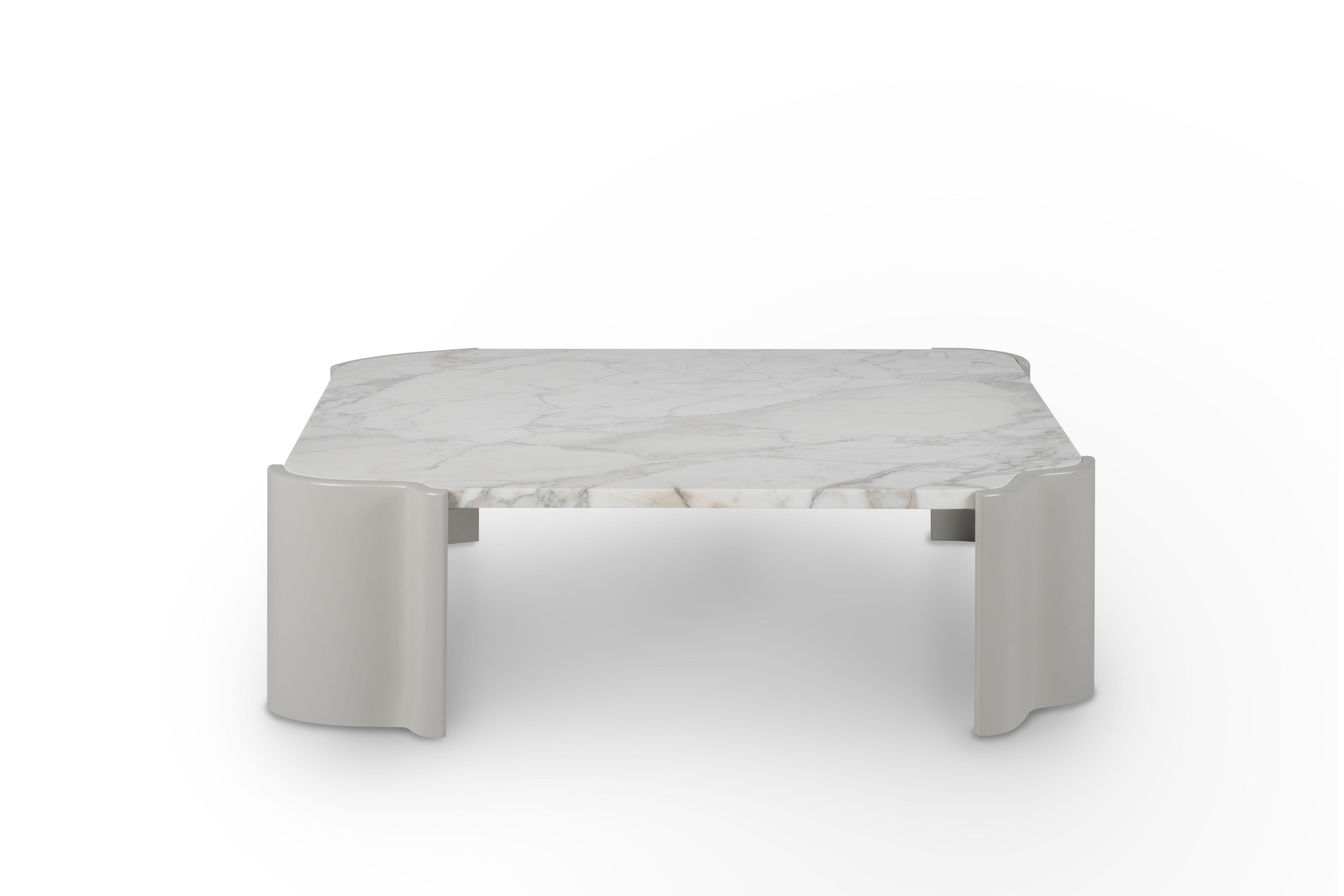 Salemas coffee table, Contemporary Collection, Handcrafted in Portugal - Europe by Greenpple.

Salemas coffee table was designed to enhance the serene interior spaces of your home with its neutral colours and aesthetic. The lush stone texture of the
