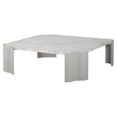 Mid-Century Modern Salemas Coffee Tables Statuary Marble Handmade by Greenapple