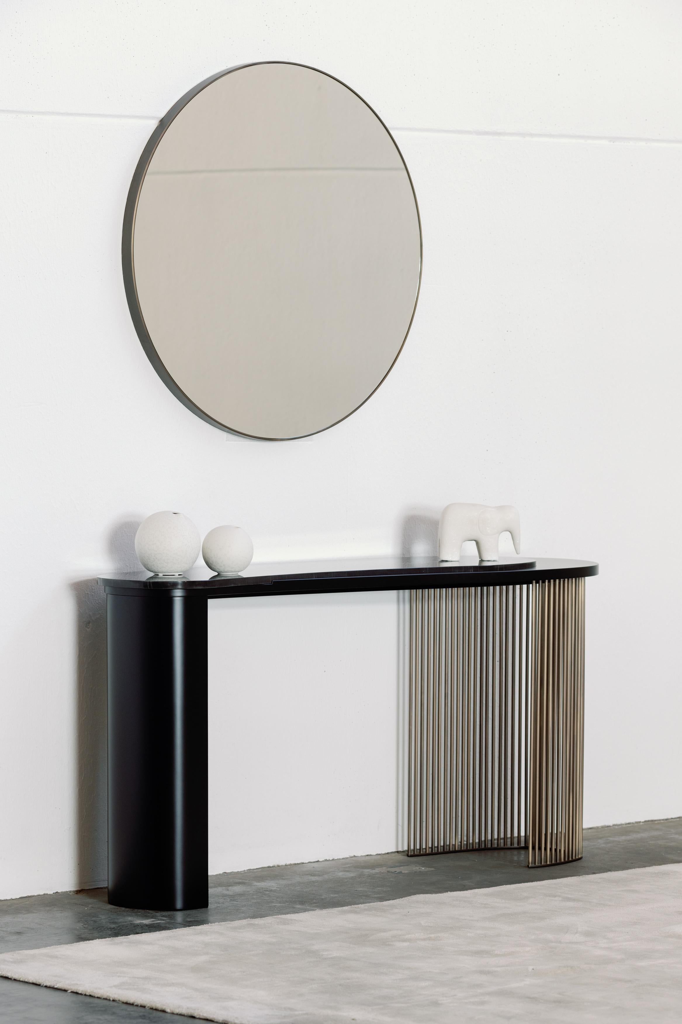 Castelo Console, Contemporary Collection, Handcrafted in Portugal - Europe by Greenapple.

Designed by Rute Martins for the Contemporary Collection, the Castelo modern console table pays homage to the castles that have played an important role in