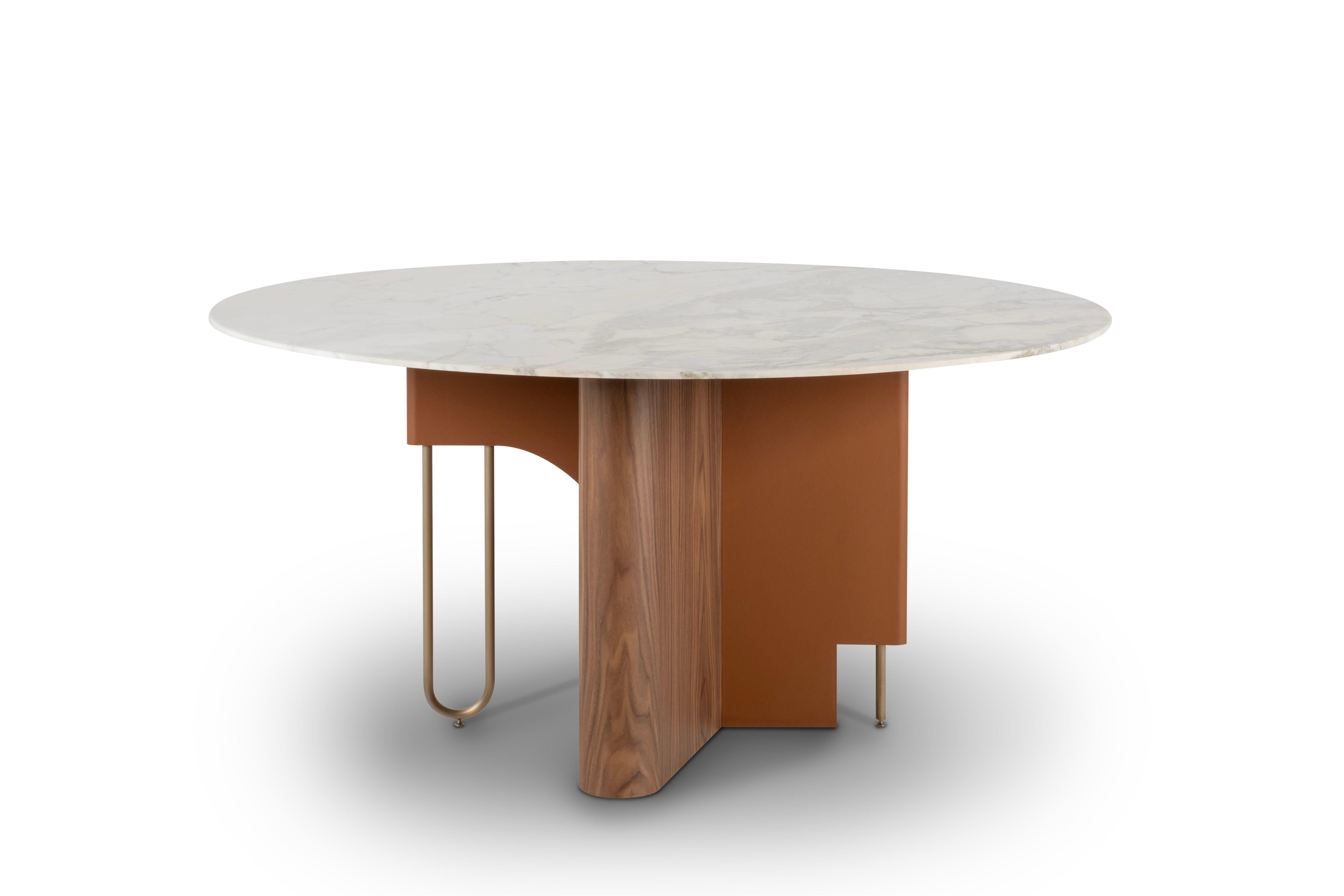 Ferreirinha dining table, Contemporary Collection, handcrafted in Portugal - Europe by Greenapple.

The Ferreirinha marble dining table pays homage to the lasting legacy of Antónia Adelaide Ferreira, a visionary businesswoman who defied the