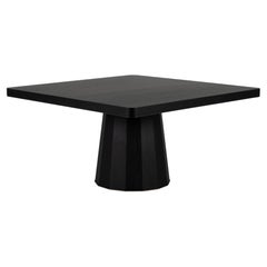 Modern Howlite Dining Table, Black, Handmade in Portugal by Greenapple