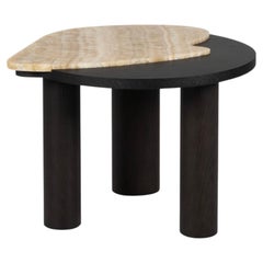 Greenapple Side Table, Bordeira Side Table, Shadow Onyx, Handmade in Portugal