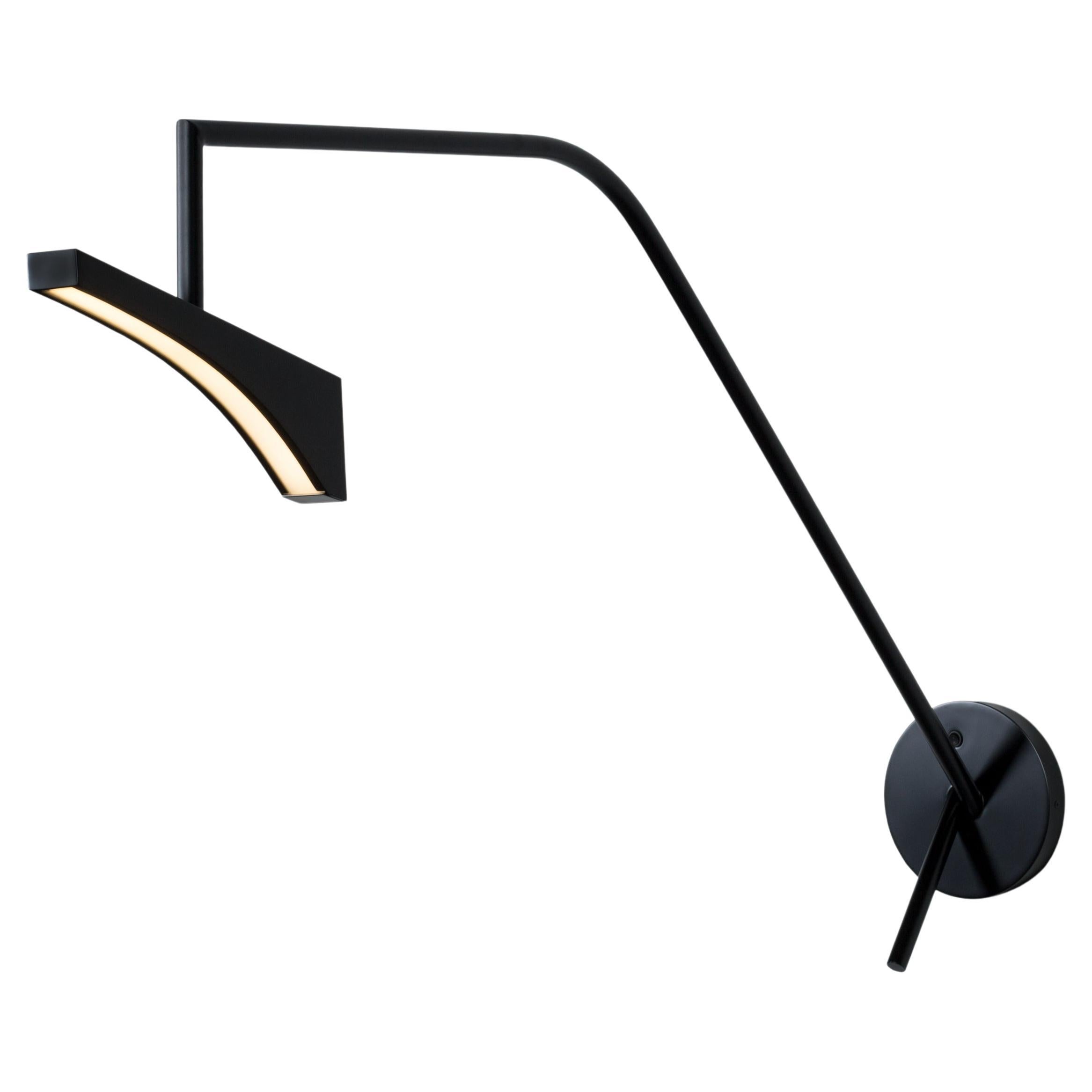 Modern Opposite Sconce, Black, Handmade in Portugal by Greenapple