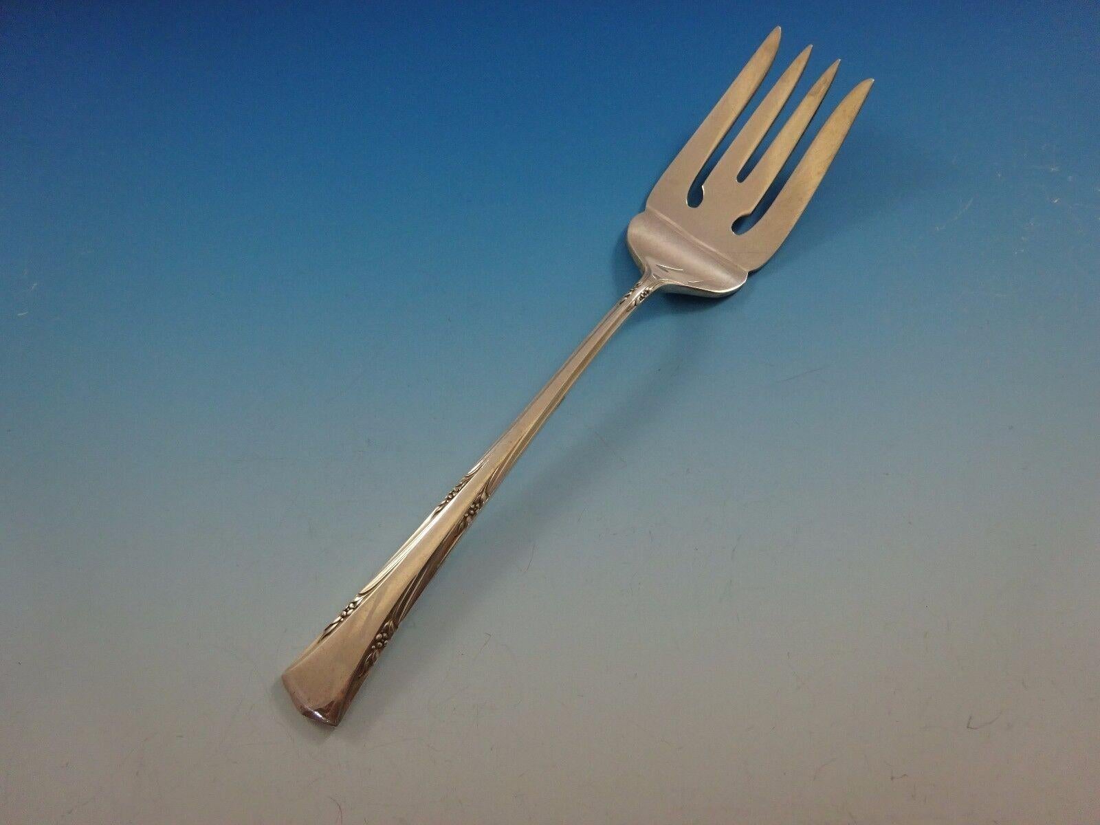 20th Century Greenbrier by Gorham Sterling Silver Flatware Service For 6 Set 27 Pieces For Sale
