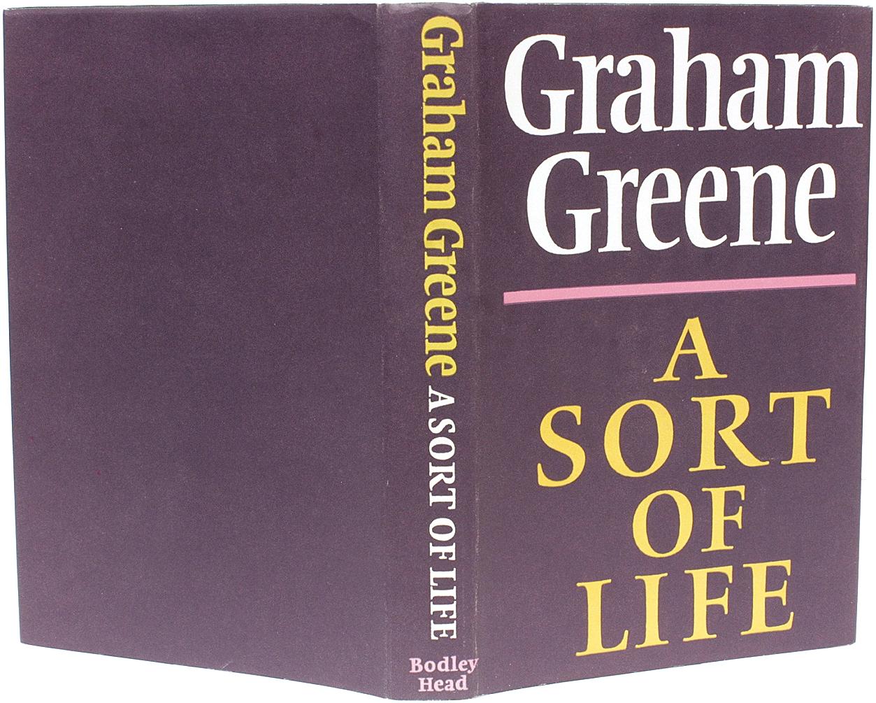 Greene, Graham – eine Art von Leben – Erstausgabe – Präsentationskopie im Zustand „Gut“ im Angebot in Hillsborough, NJ