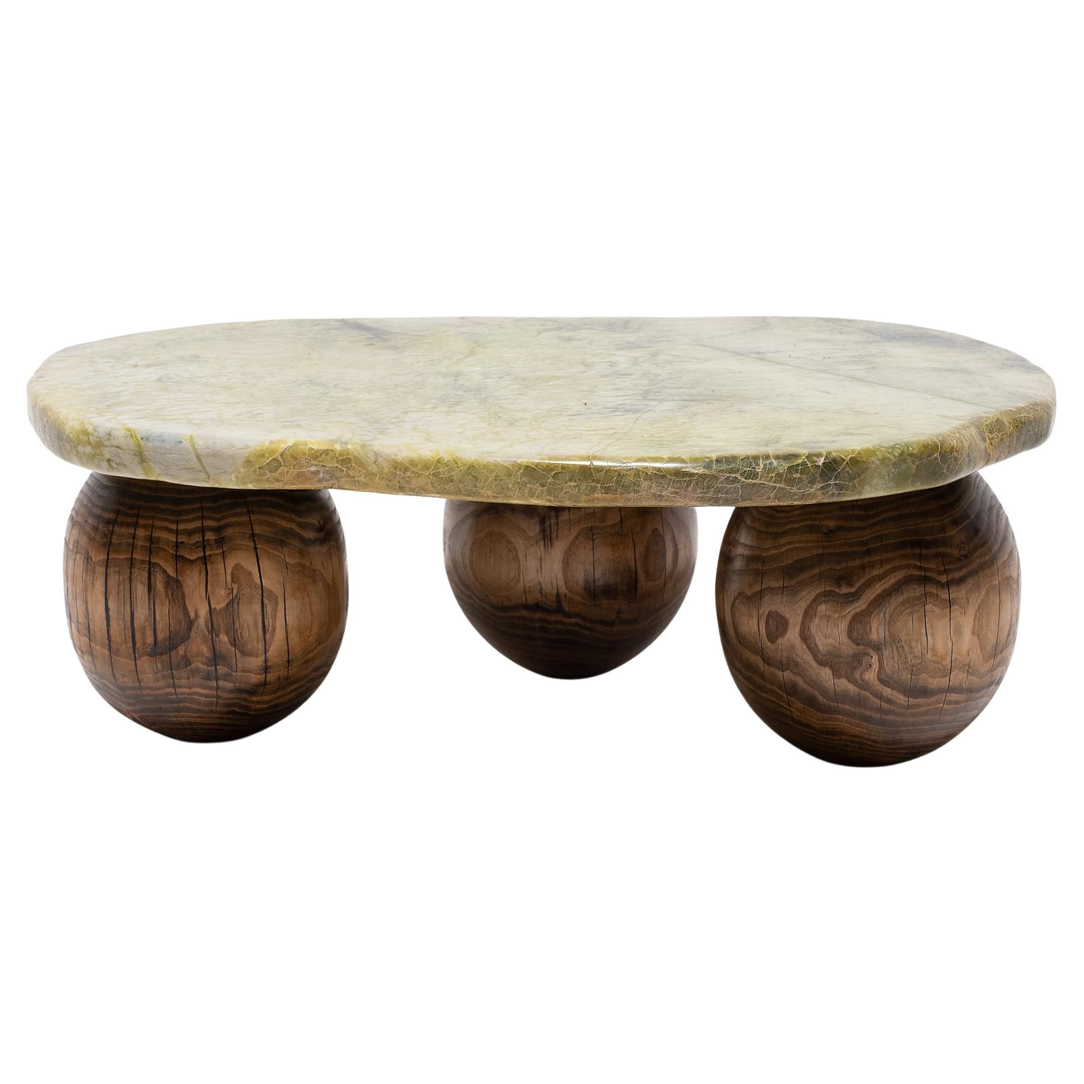 Greenery Meditation Stone Coffee Table