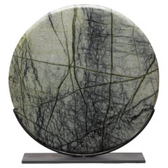 Greenery Meditation Stone Disc