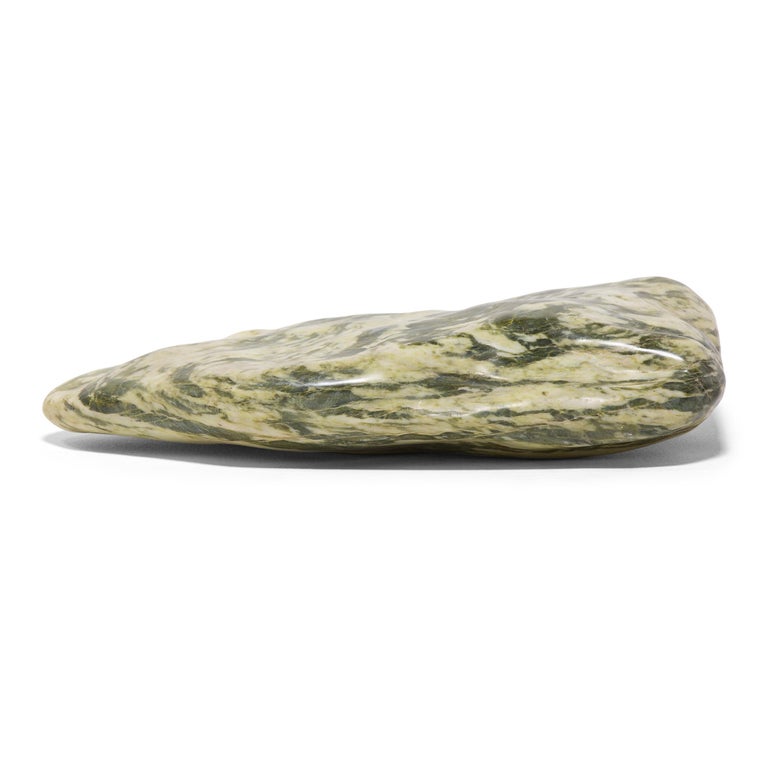 Greenery Meditation Stone at 1stDibs