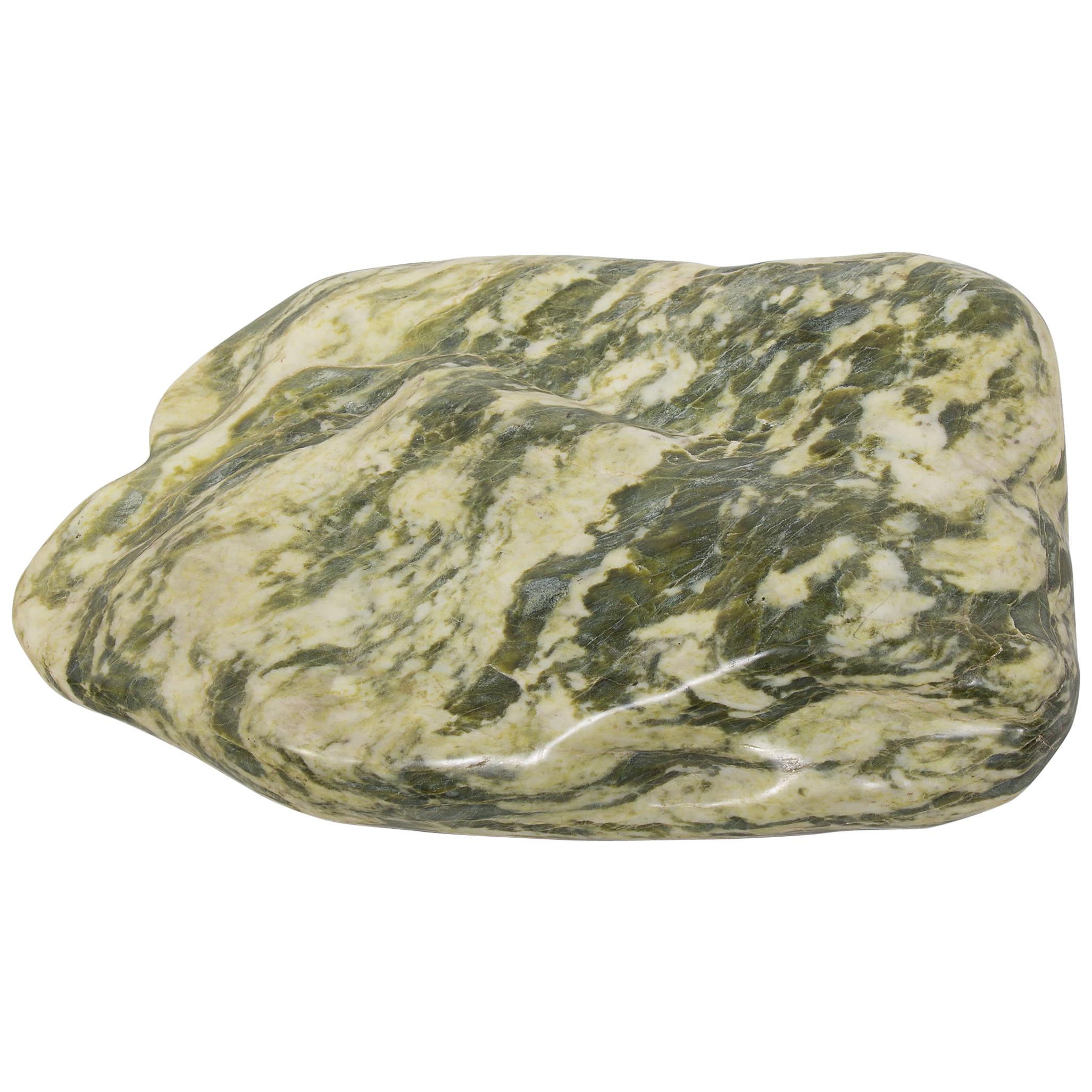 Greenery Meditation Stone at 1stDibs