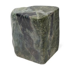 Greenery Meditation Stone Side Table