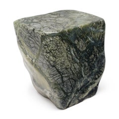 Greenery Meditation Stone Side Table