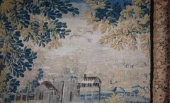 Greenery tapestry Flanders Oudenaarde - 18th century Dim 2.42x2.52 - No. 1346