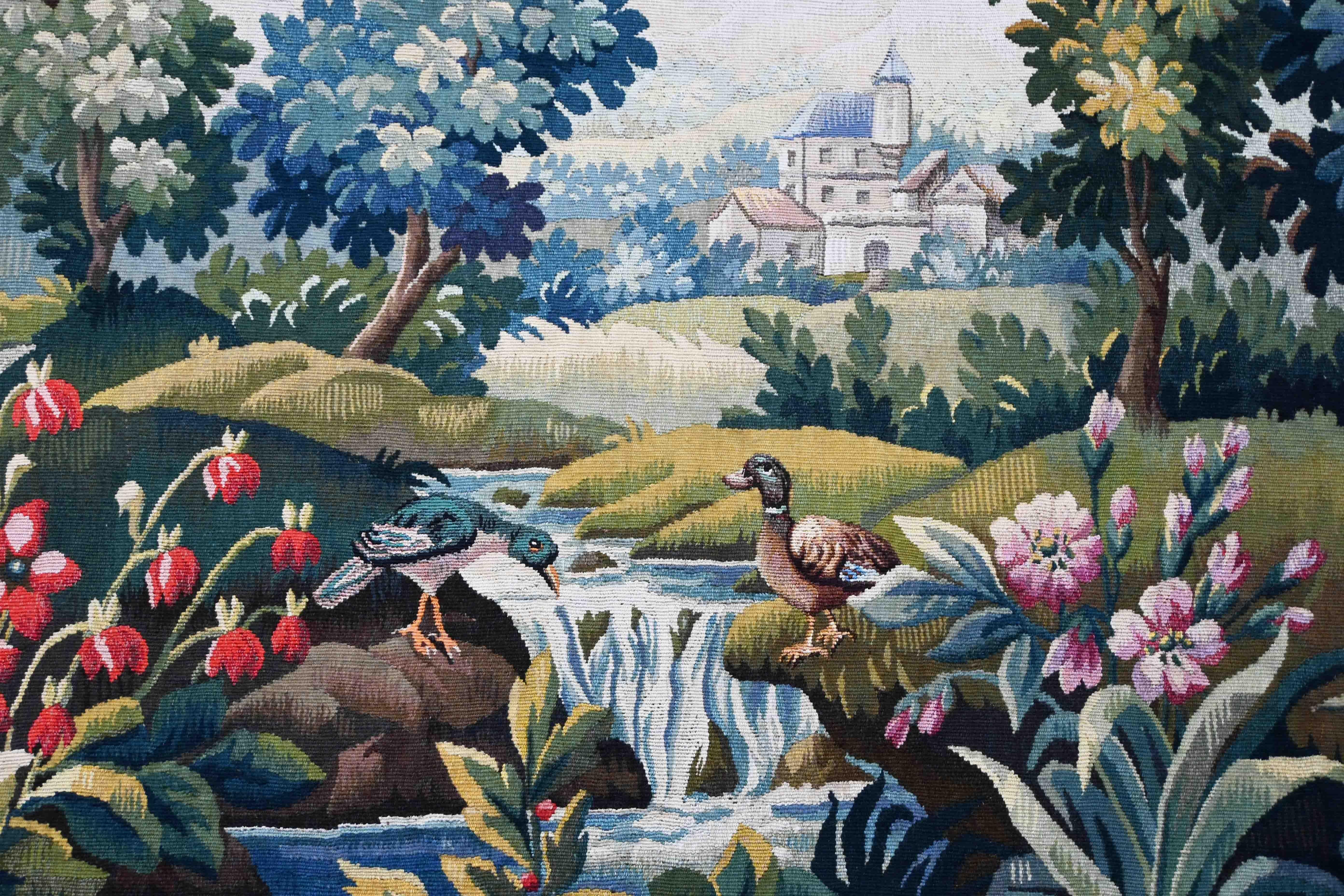 Artist: Manufacture Aubusson
Period: 19th century
Condition: Perfect condition
Material: Wool & Silk
Width: 165 cm
Height: 120 cm
Depth: 0.5 cm

Located a stone's throw from the Eiffel Tower in Paris, we are a French family business
specializing in