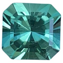 Greenish Blue Fancy Cut Tourmaline Gem 1.65 Carats Tourmaline Stone For Jewelry 