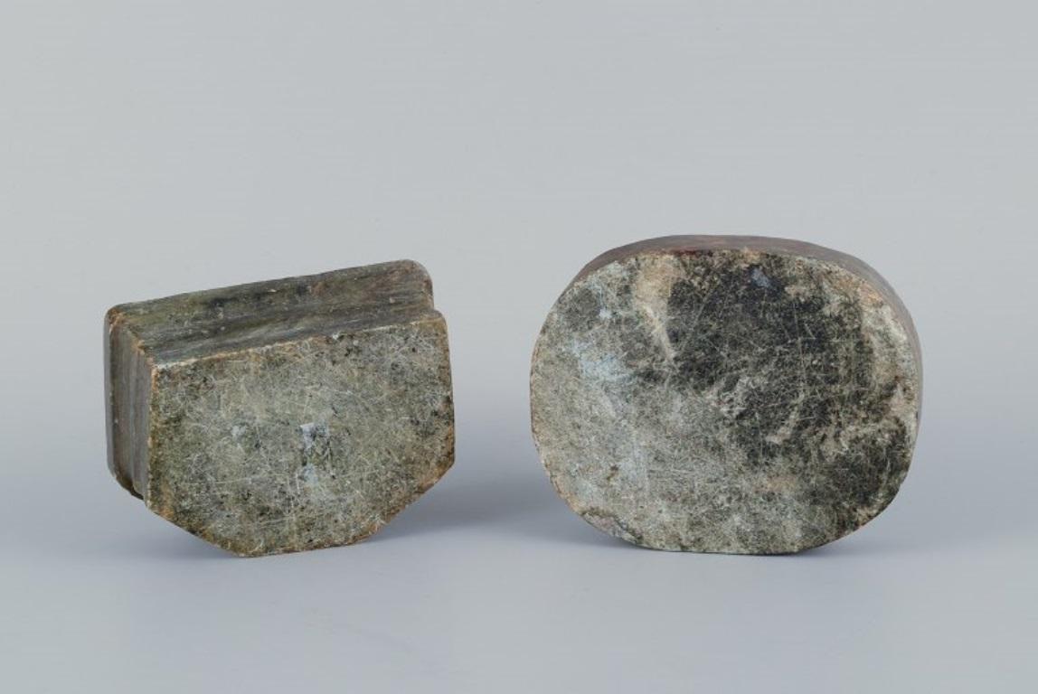 Greenlandica, ashtray and container in soapstone. 1970s/80s.  For Sale 1