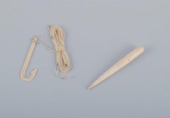 Greenlandica, collection of seven various bone tools