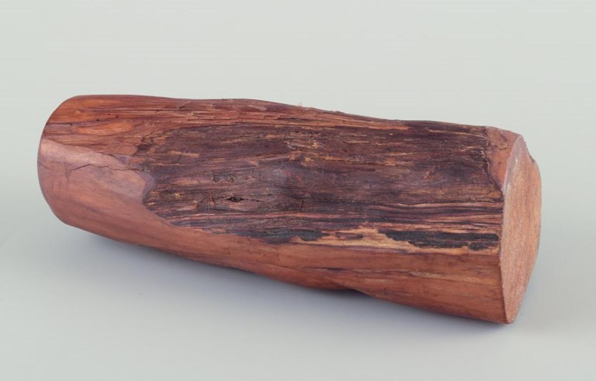 Greenlandica, wood sculpture of a male figure. Greenlandic craftsmanship. For Sale 1