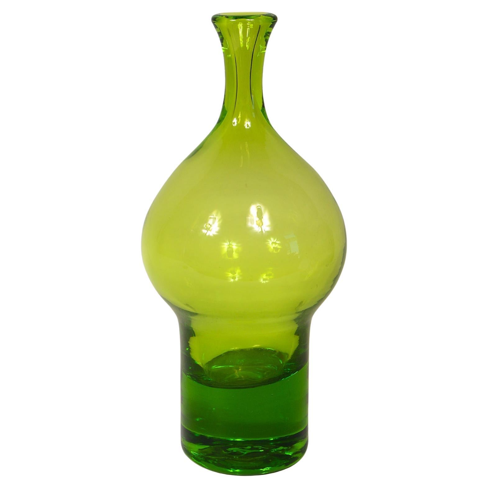 Greenwich Flint Craft Bottle by Tom Connally For Sale