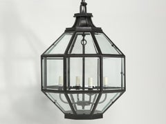 Greenwich Lantern by Charles Edwards Bronze Patina Finish