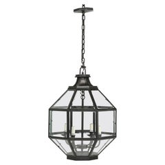 Greenwich Lantern by Charles Edwards Bronze Patina Finish