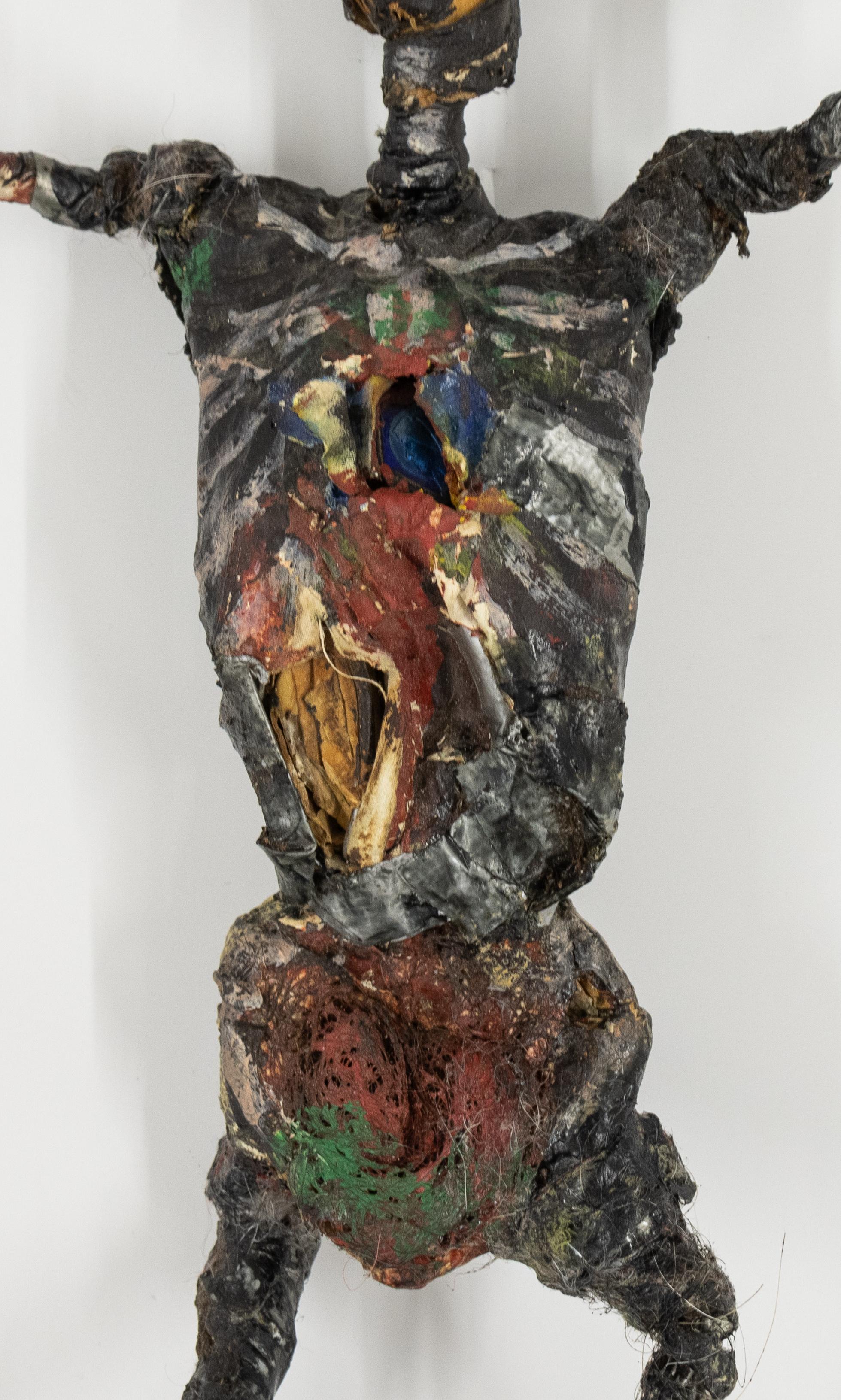Greer Lankton

Daniel
1982

Acompañado de un certificado de autenticidad

Alambre de esculpir, pelo humano, cartón piedra, pintura acrílica, medallón del Sagrado Corazón de María

18 x 12 x 3,5 pulgadas

Póngase en contacto con la galería para