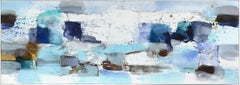Cliffs - Framed Layered Abstract Soft Painting